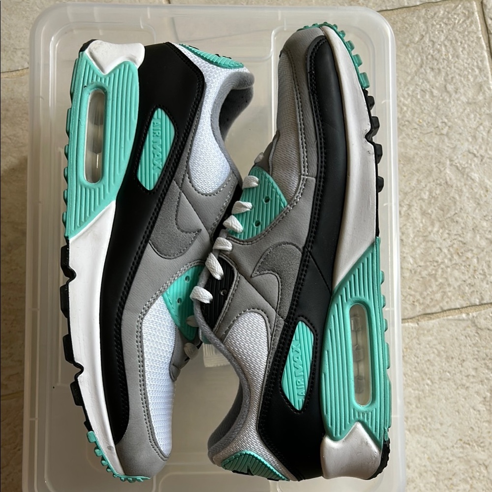 Nike Air Max
Teal and Gray Sneakers